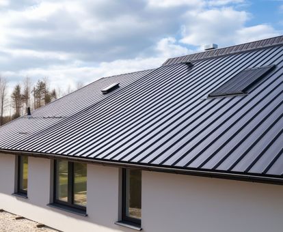 ribbed roof installation